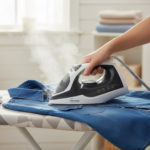 HOMITRON STEAM IRON BLACK & WHITE 1800-2200 WATT
