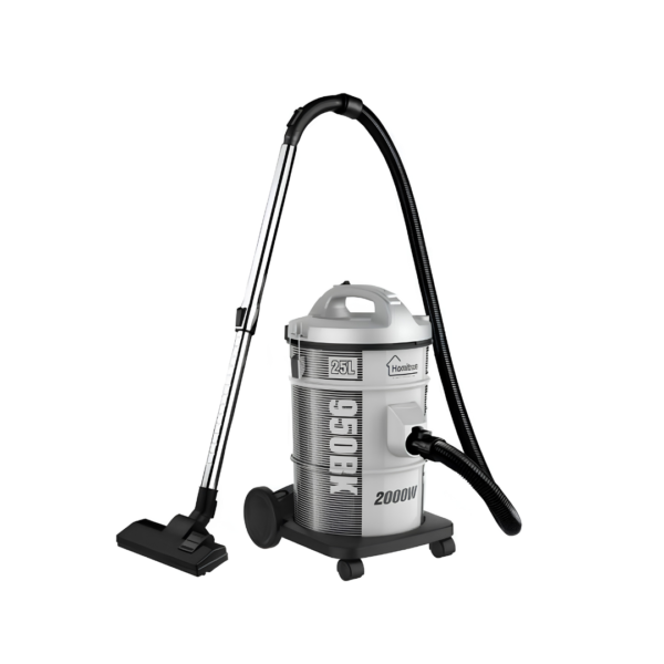 HOMITRON DRUM VACCUM CLEANER 25L, 2000 WATT